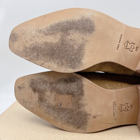 Tory Burch Tan Suede Ankle Boots - Picture 10 of 12
